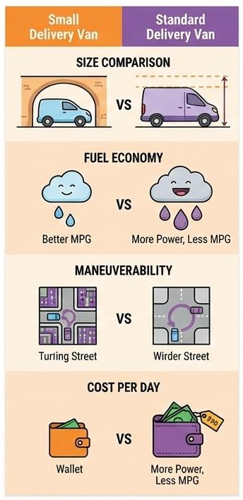 Small Delivery Van: Perfect for City Businesses