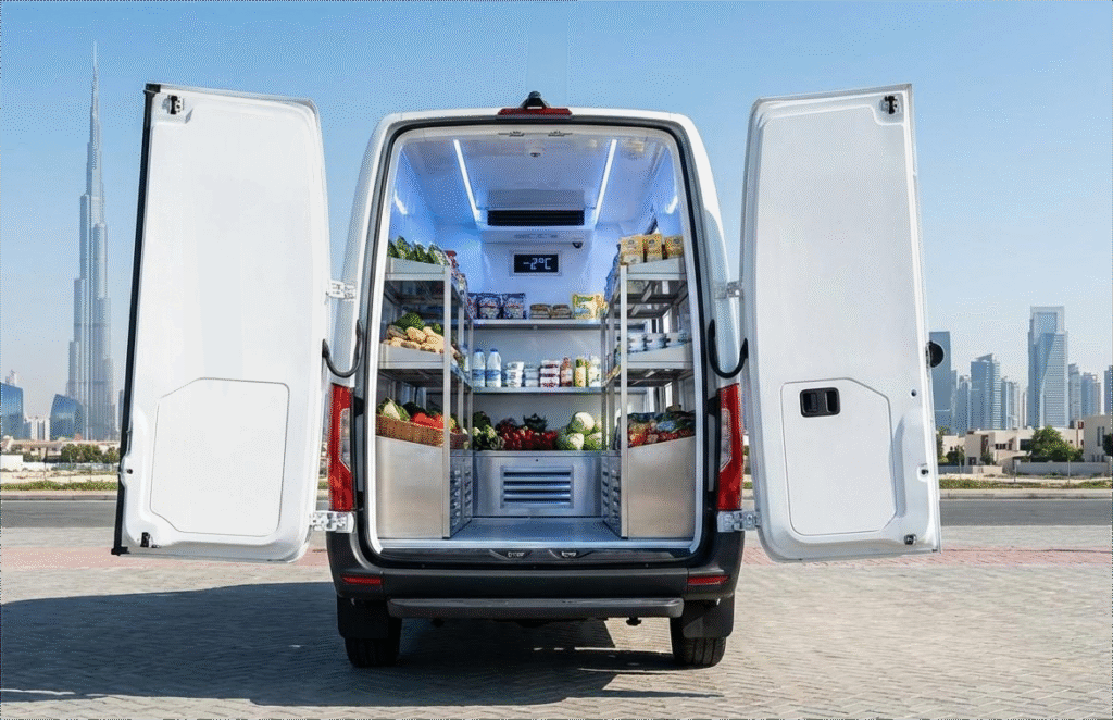 Understanding 1 Ton Chiller Van Rental in Dubai