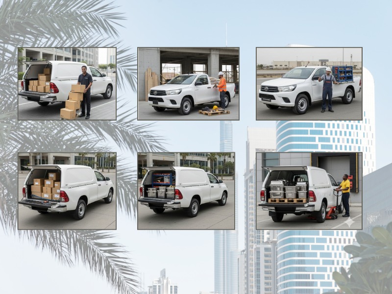 1 ton pickup truck used for delivery and construction work