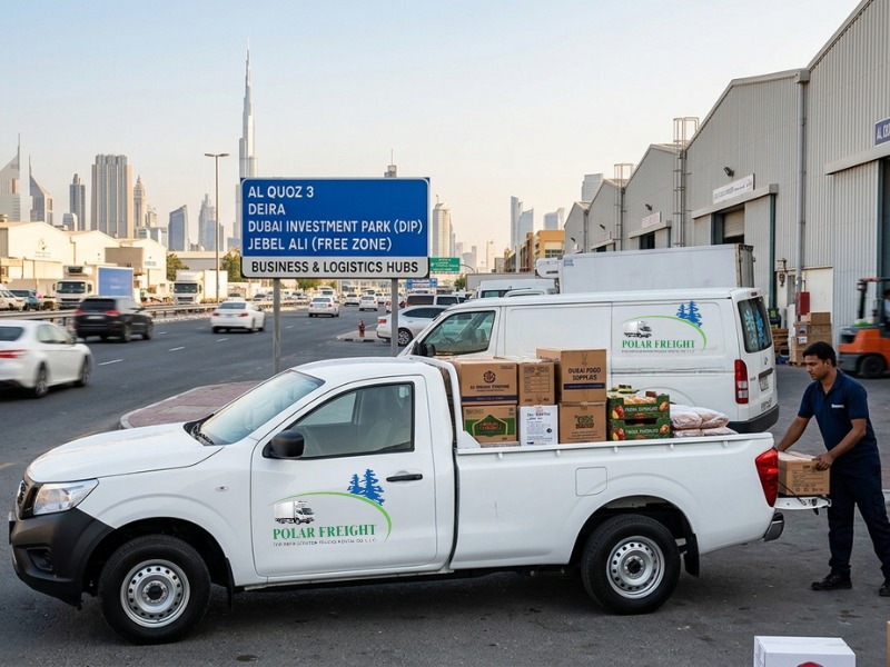 1 ton pickup for rent in Dubai