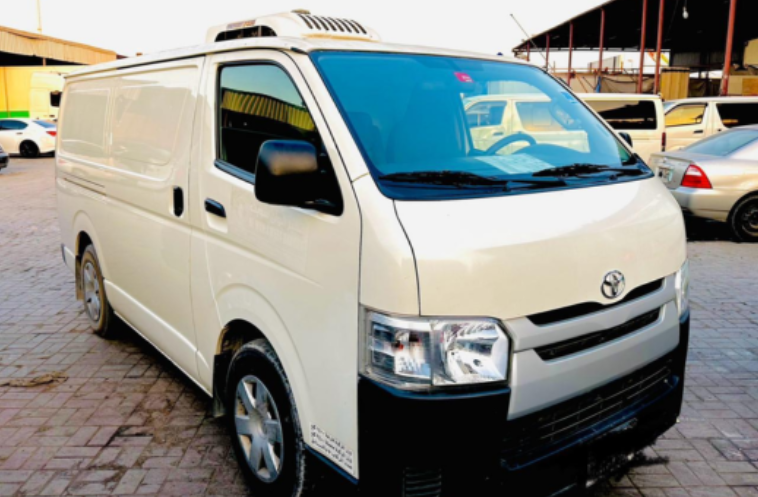 Specialized Cold Chain Toyota Hiace Van for Food & Perishable Goods in Dubai